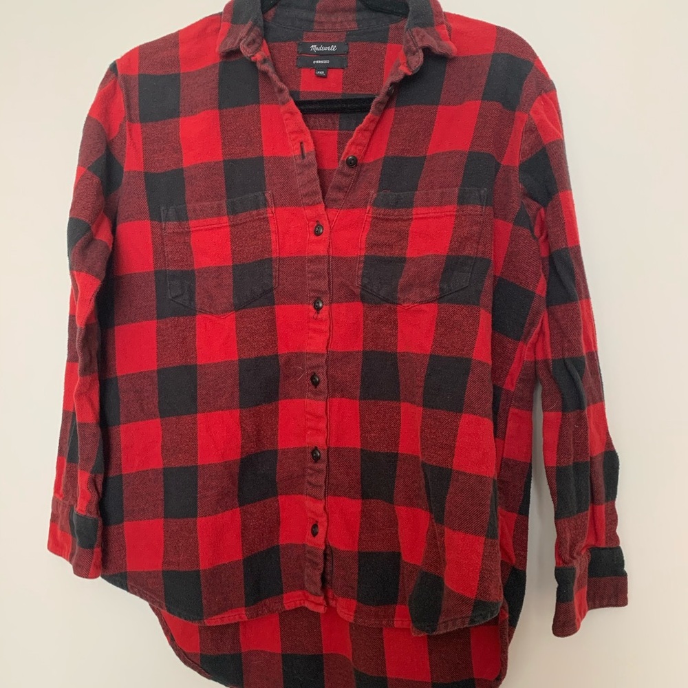 Madewell XXS Buffalo check flannel